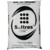 Sal cristal Saltres, 98% de pureza. Pie cúbico, 20 kg.