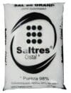 Sal cristal Saltres, 98% de pureza. Pie cúbico, 20 kg.
