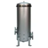 Shelco 22fos Portafiltro Shelco modelo 22FOS4-316, acero inoxidable 316, clamp, conexión brida 4", para 22 elementos de 2.5x40"