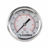 Captura de pantalla 2025-10-01 125618 Manómetro Altamira conexión posterior 2.5" de 0 a 100 psi, 1/4" con glicerina, caja Inox.